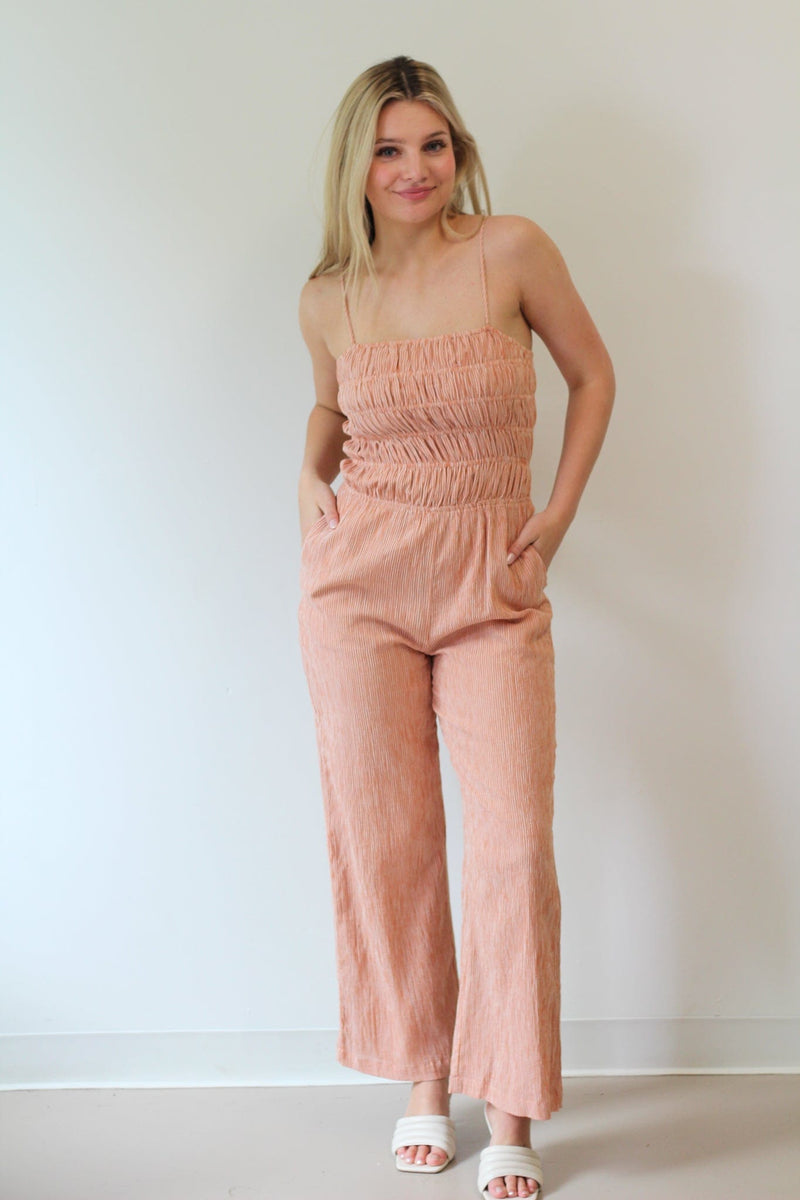 Canyon Land Open Back Jumpsuit