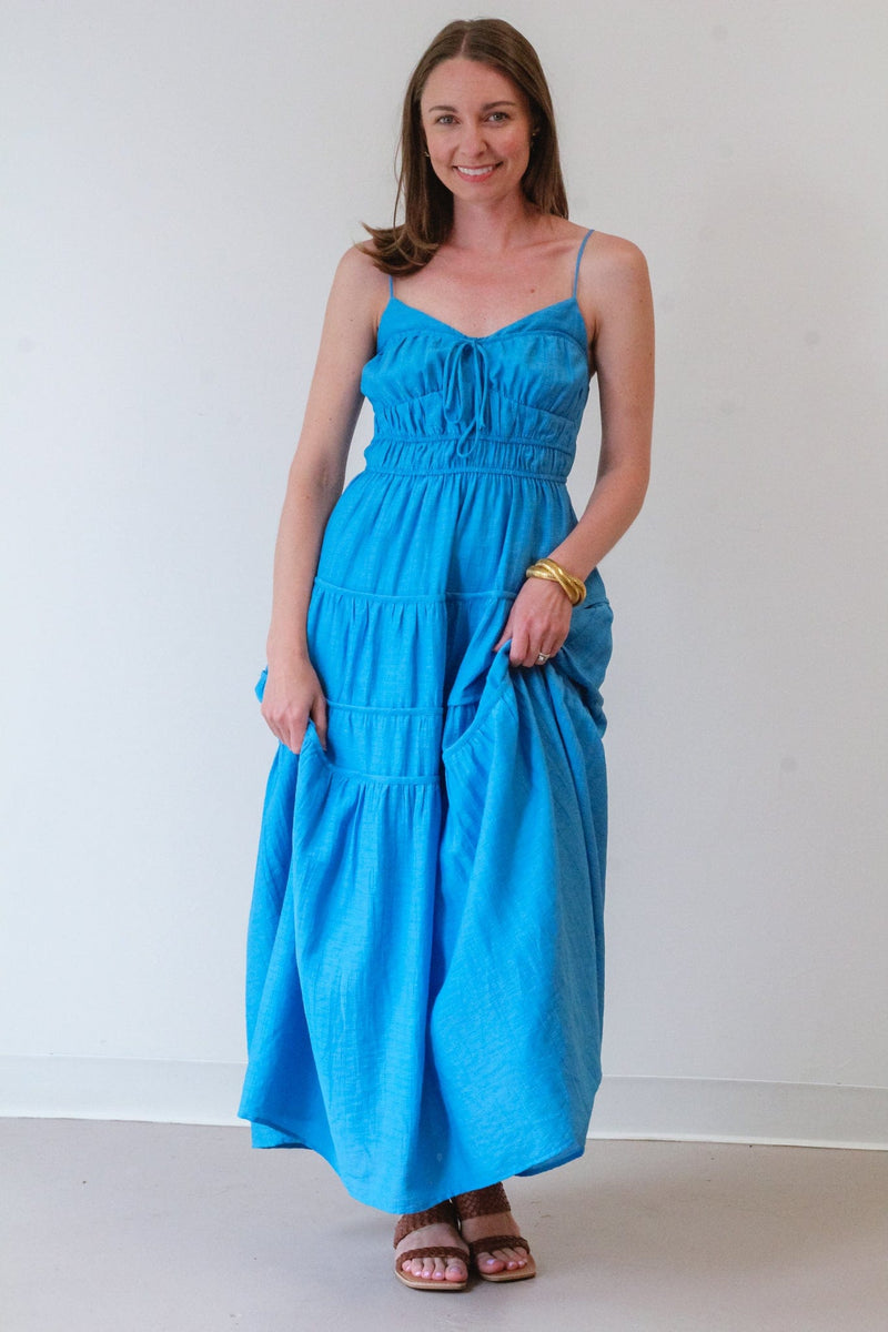 Marley Blue Midi Dress