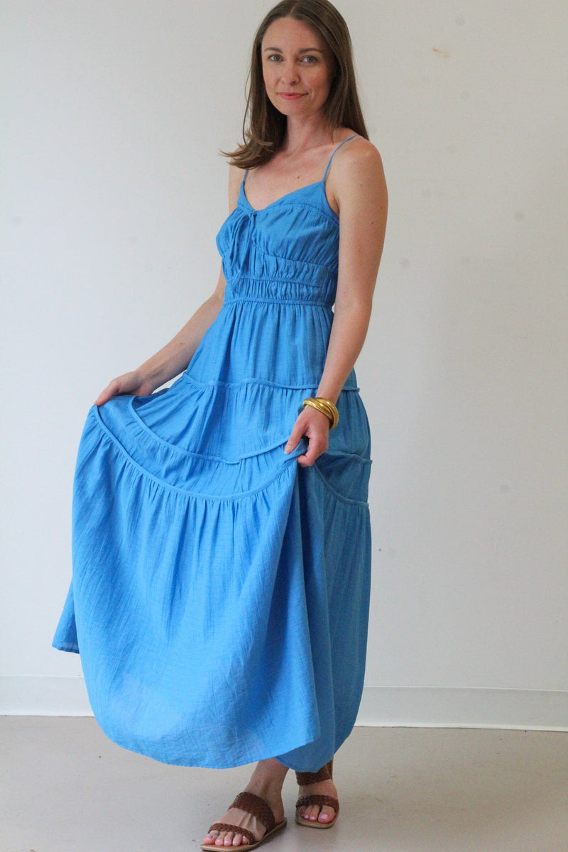 Marley Blue Midi Dress