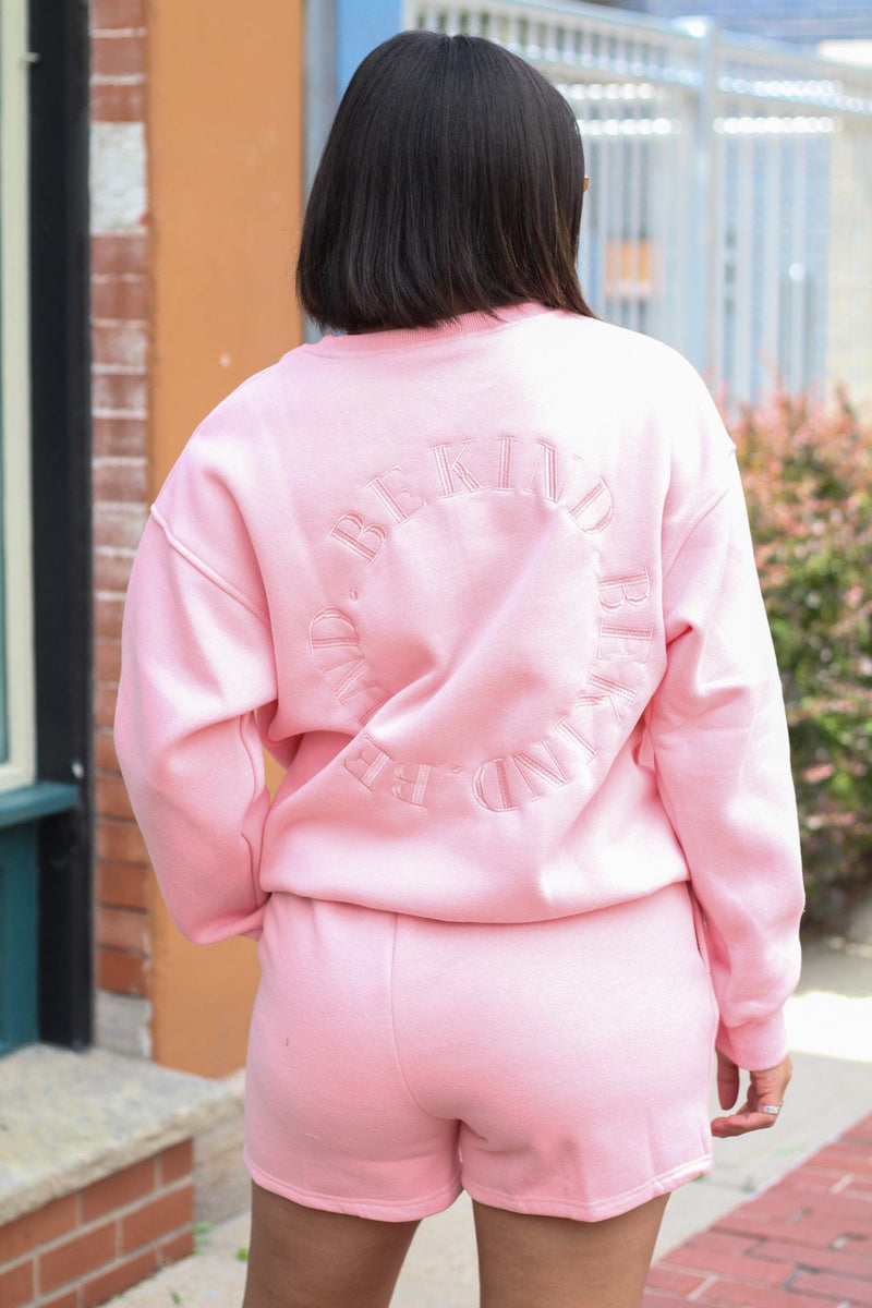 Blushing Pink Sweatshirt