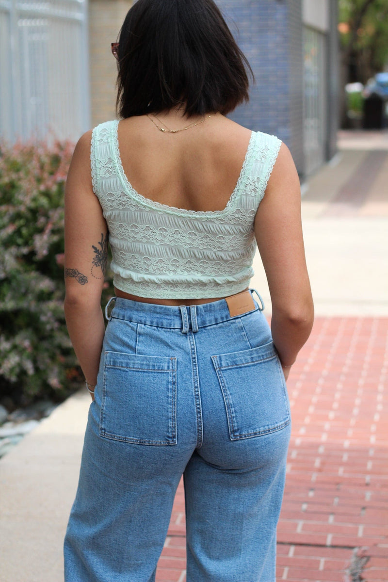 Newly Minted Bustier Style Top