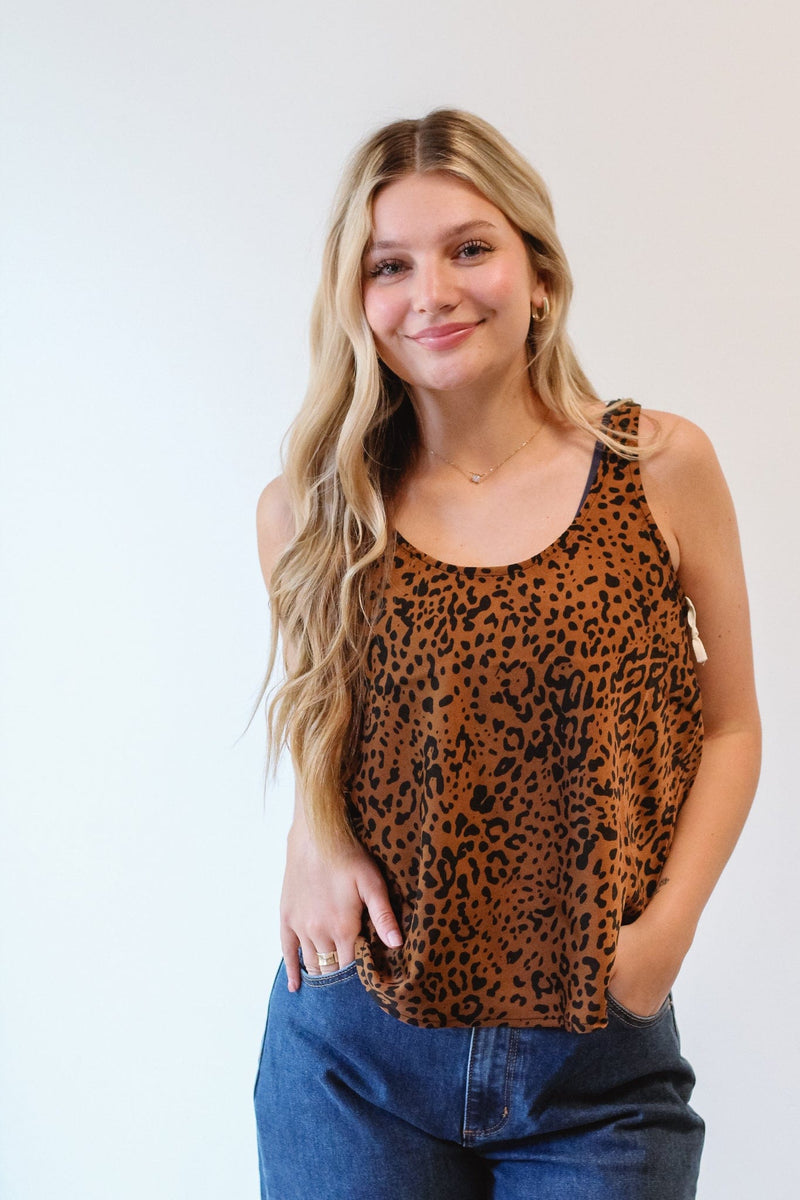 Unexpected Silky Cheetah Tank