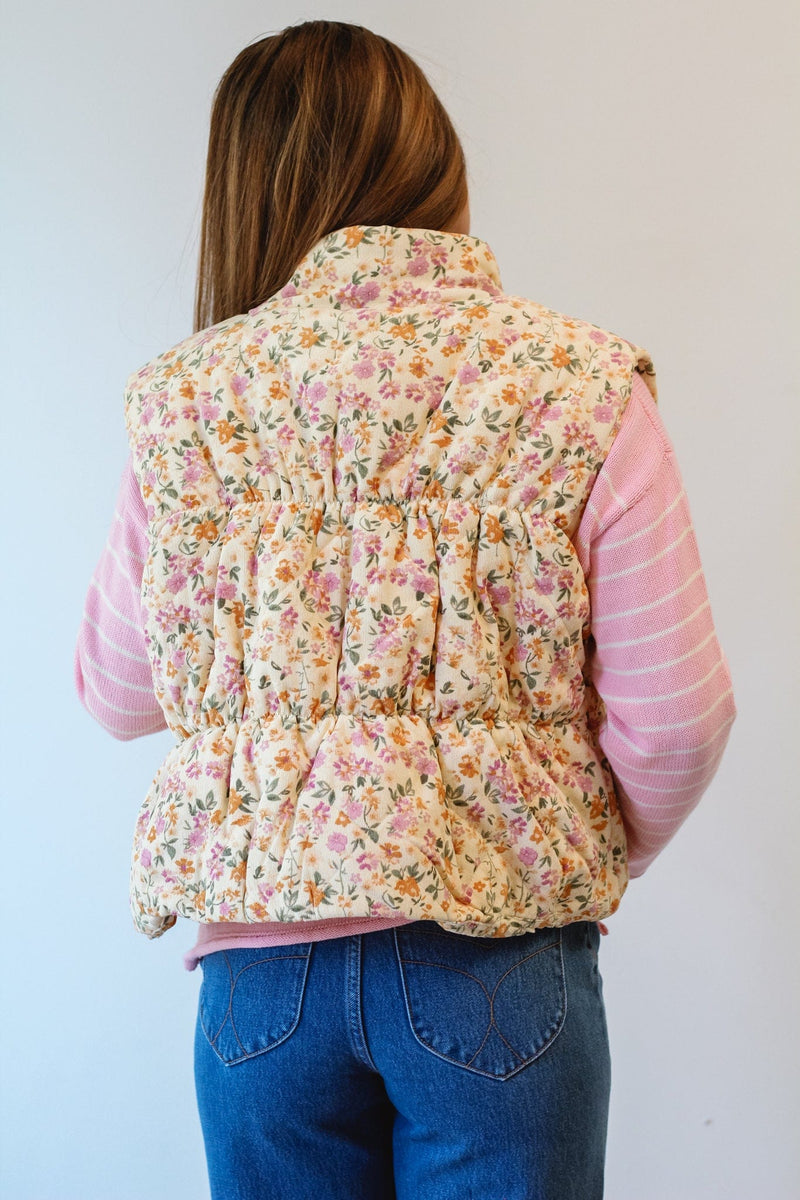 Plant Lover Puffer Vest