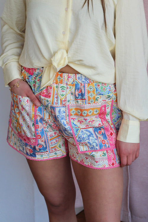 Lady Printed Shorts