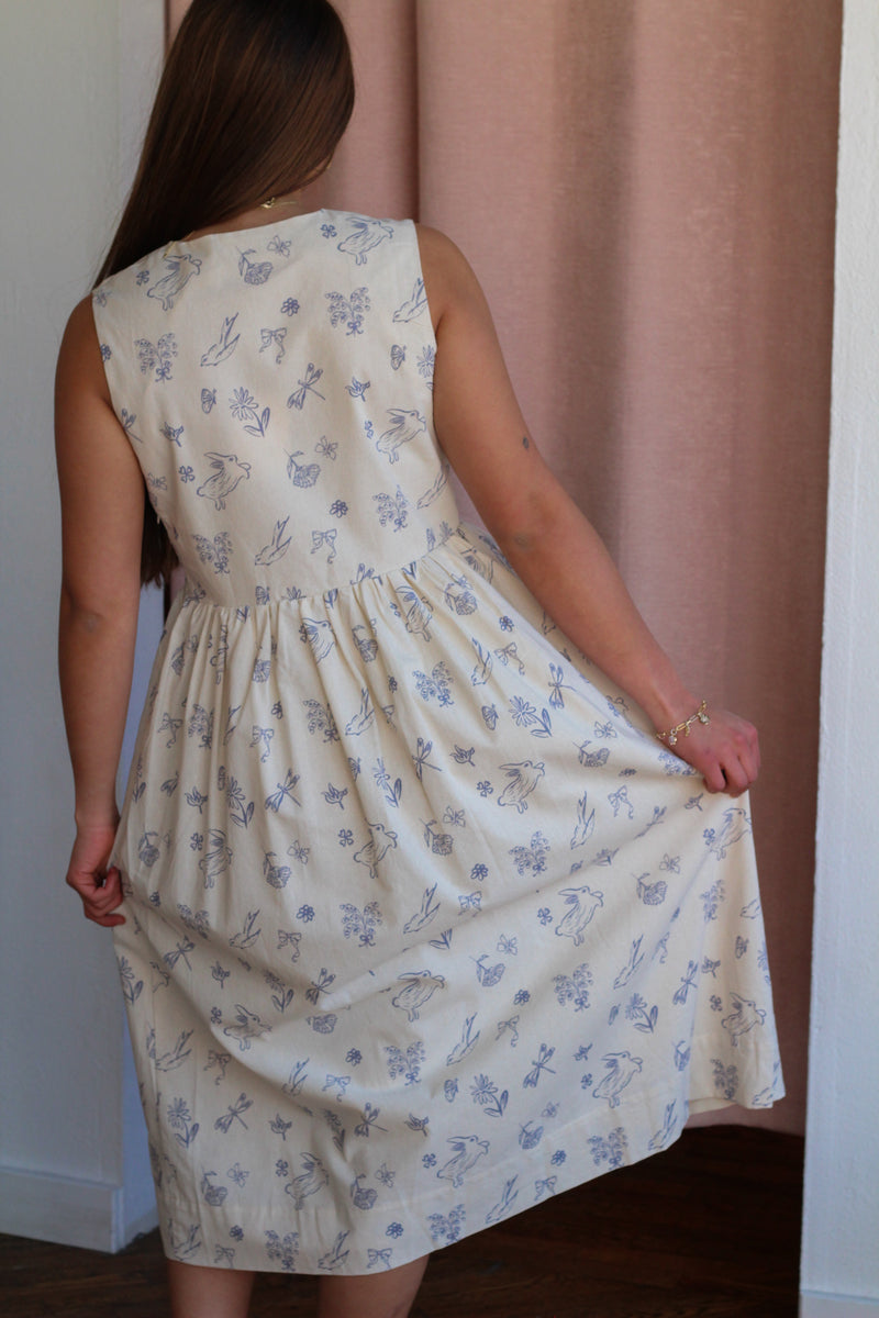 Madeline Floral Midi Dress