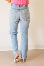 Rollas Original Straight- Lyocell Blue