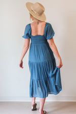 Michelle Smocked Midi Dress- 2 Colors!