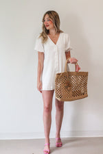 Isla Ivory Mini Dress