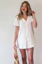 Isla Ivory Mini Dress