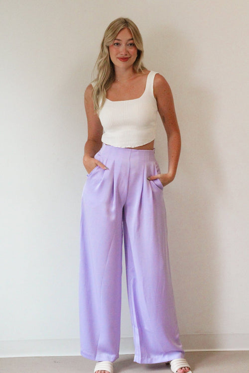 Harper Lavender Trousers