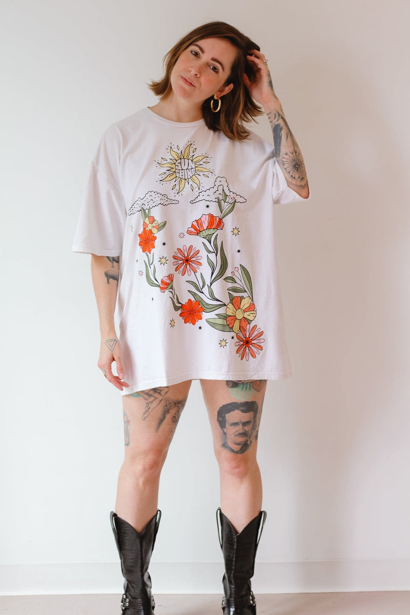 Vintage Here Comes the Sun Tee