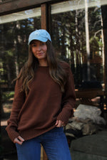 Brown Sugar Crewneck Sweater