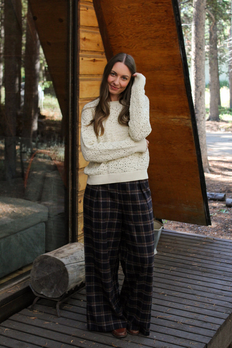 Portland Plaid Woven Pant