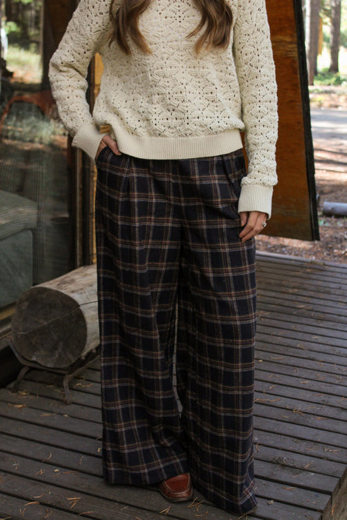 Portland Plaid Woven Pant