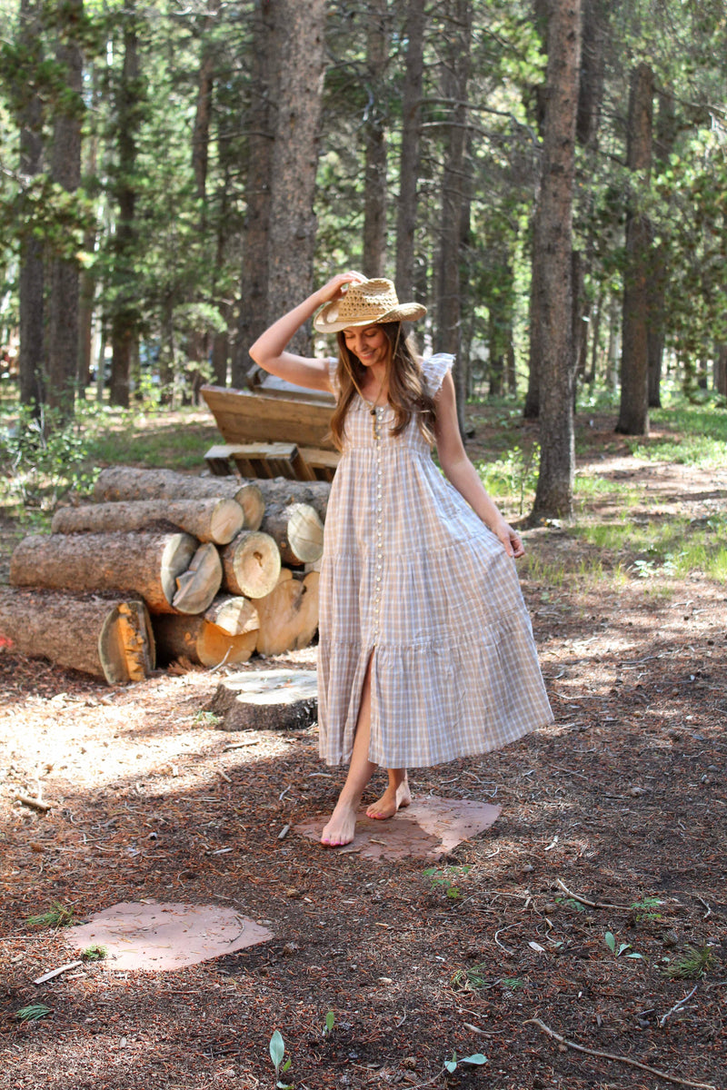 Cleo Cotton Maxi Dress