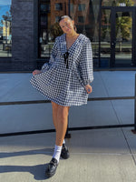 Alice Gingham Mini Dress