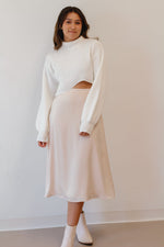 Half and Half Asymmetrical Sweater