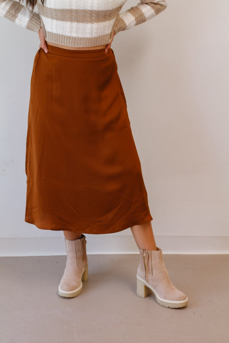 Dream Satin Skirt - 2 Colors!