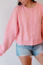 Paris Pink Cardigan