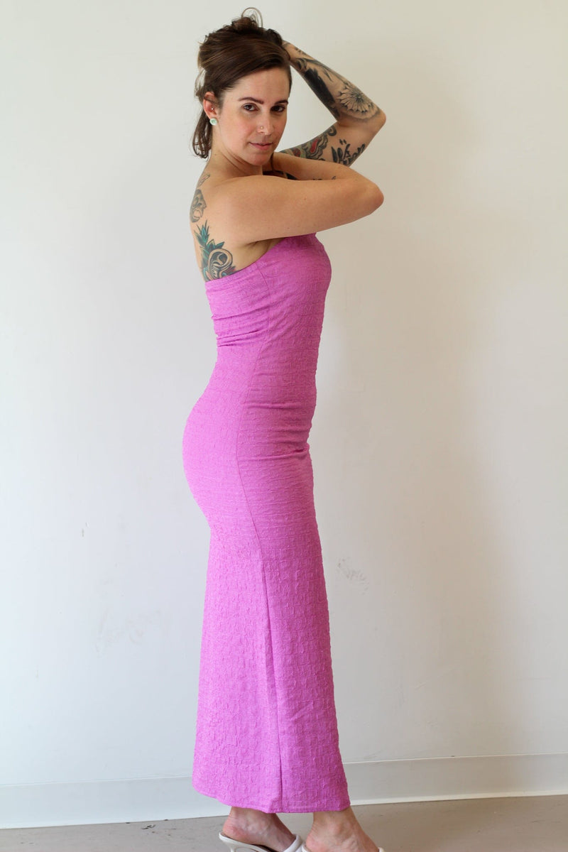 Megan Magenta Maxi Dress