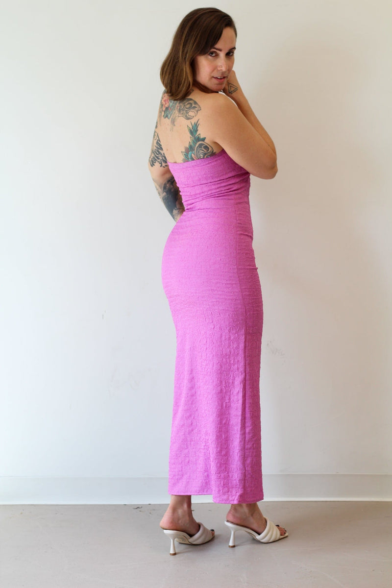 Magenta Maxi Dress