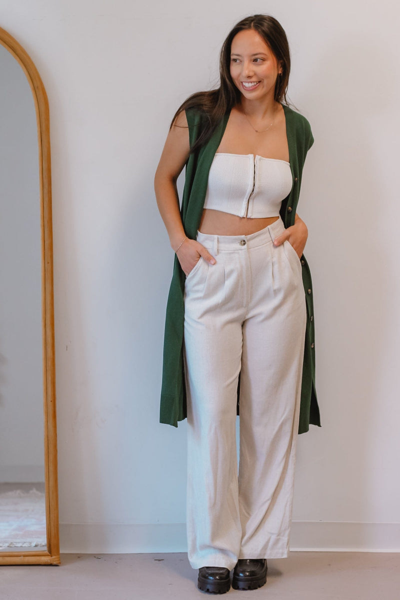 Tallie Linen Trouser