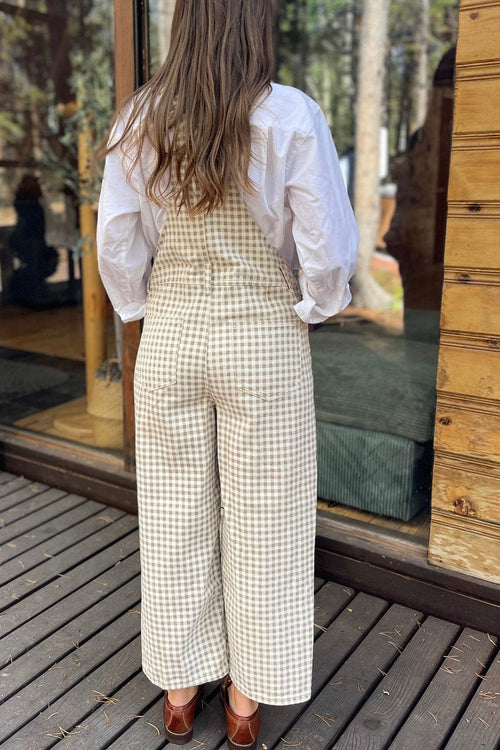 Amie Gingham Overalls