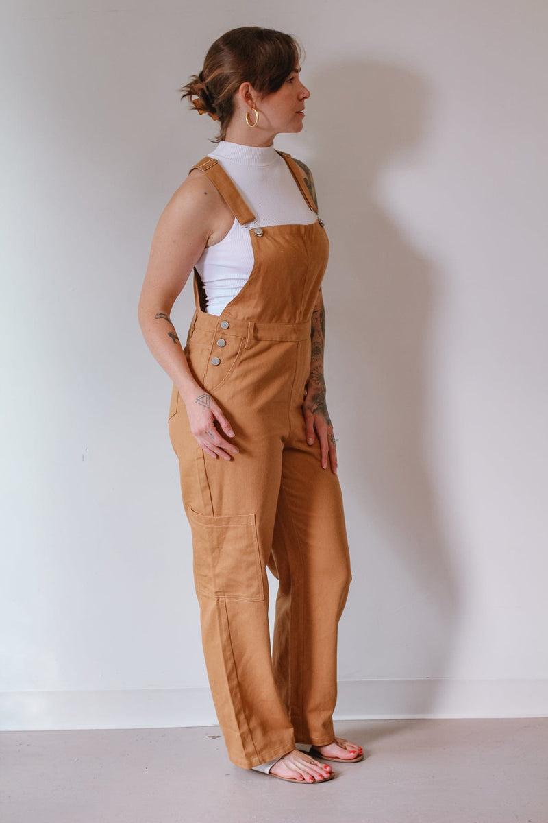 Utility Brown Overalls