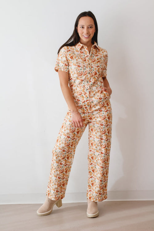Allison Floral Jumpsuit