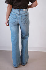 Rolla’s Eastcoast Flare Jeans- Salty Blue