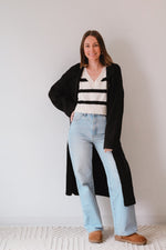 Krissy Belted Sweater Duster