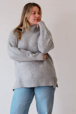 Mock Me Slouchy Sweater- 3 Colors!