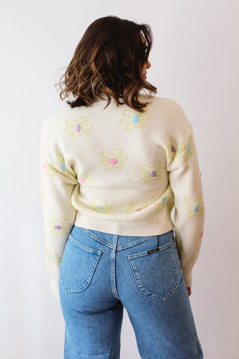 Allison Floral Embroidered Cardigan