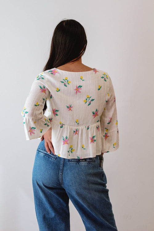 Spring Cleaning Peplum Blouse