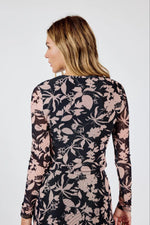 Rejuvenate Floral Mesh Long Sleeve