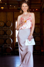 Maeve Satin Maxi Skirt