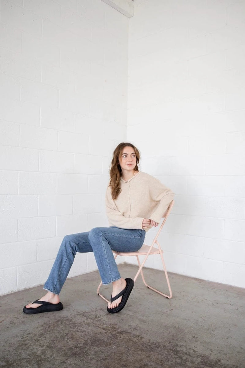 Piper Cardigan- Natural