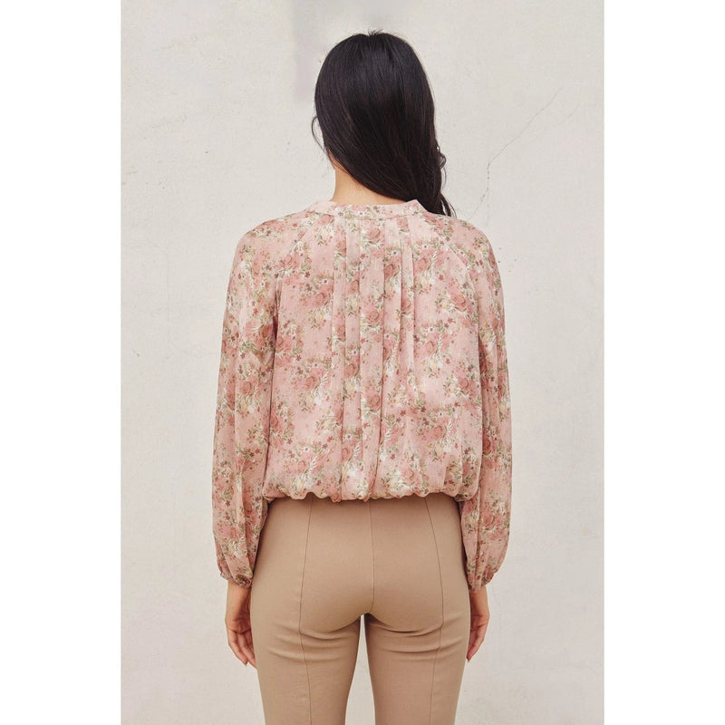 Alma Floral Long Sleeve Blouse