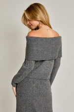 Inez Knit Off-Shoulder Sweater