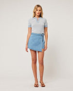 Rollas Jeans Skort- Country Blue