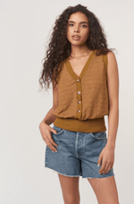 Ingrid Button Front Tank