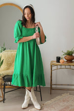 On A Sunday Smocked Midi  Dress - 3 Colors!