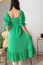 On A Sunday Smocked Midi  Dress - 3 Colors!
