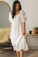 On A Sunday Smocked Midi  Dress - 3 Colors!