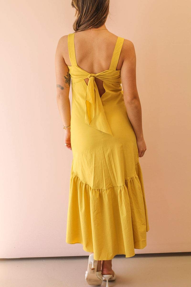 Golden Hour Cotton Dress