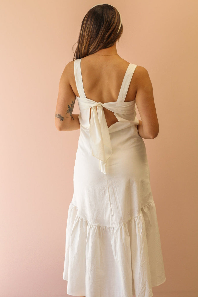 Golden Hour Cotton Dress
