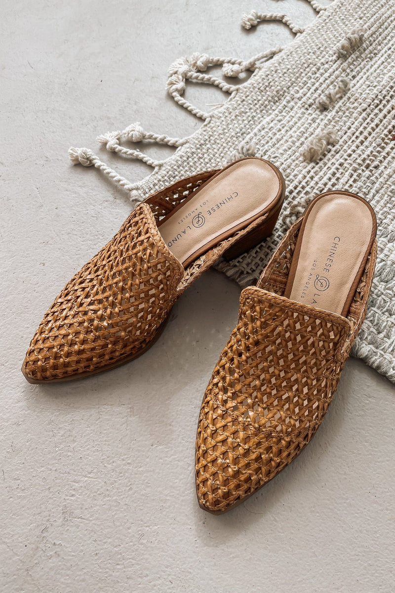 RESTOCK- Mayflower Woven Mule freeshipping - Vintage Willows Boutique